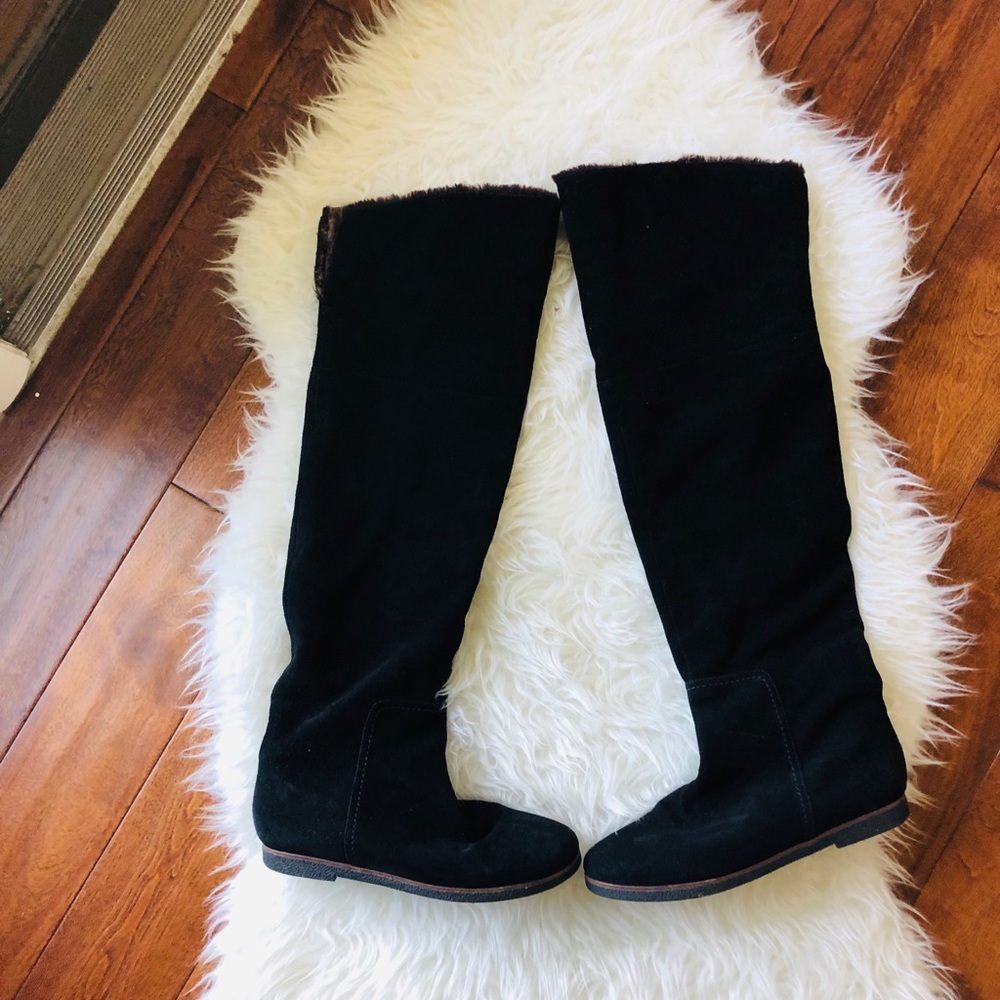 Sam Edelman suede knee high boots